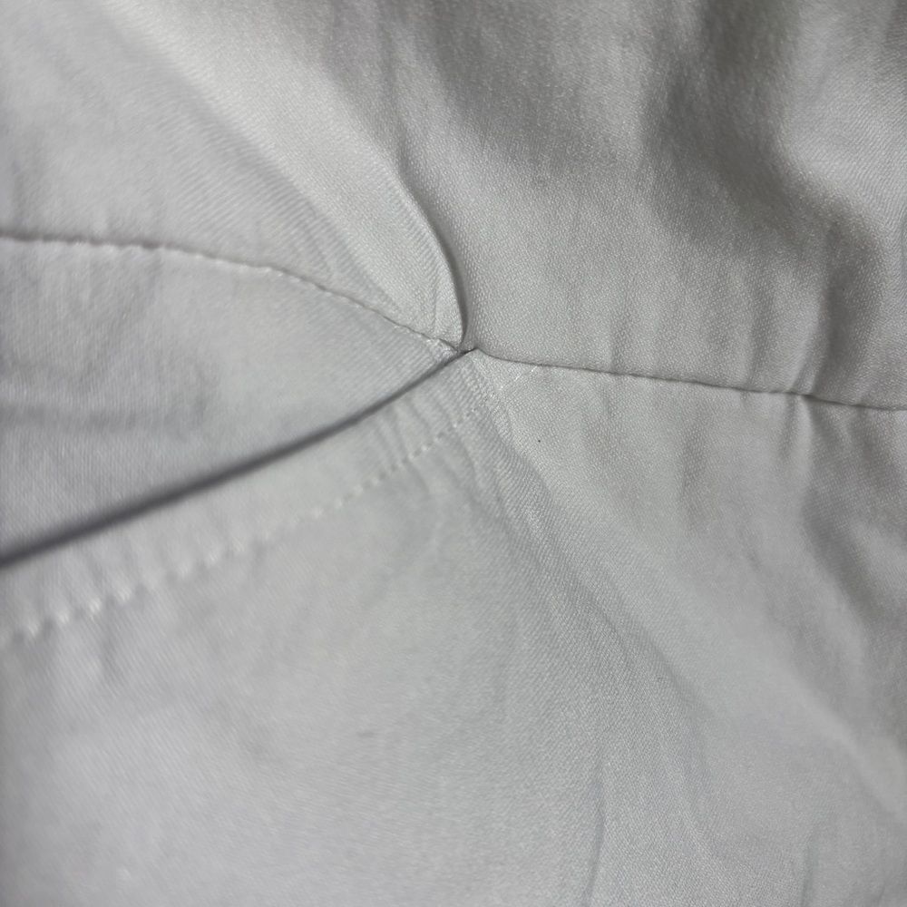 Carmen Marc Valvo Stretchy White Pull-on Dress Shorts S Preppy Classy Resortwear - Picture 5 of 6